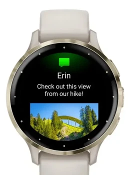 Relógio Garmin Venu 3s Ivory 41mm