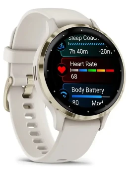 Relógio Garmin Venu 3s Ivory 41mm