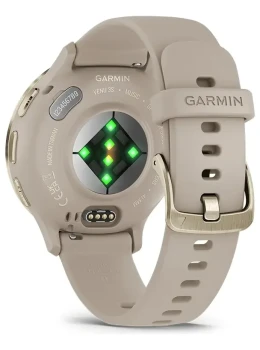 Relógio Garmin Venu 3s Cinza Dourado 41mm