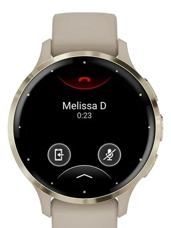 Relógio Garmin Venu 3s Cinza Dourado 41mm