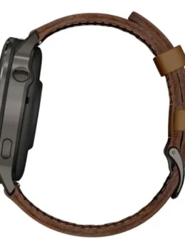 Relógio Garmin Venu 4 Preto 45mm Pulseira Extra de Couro