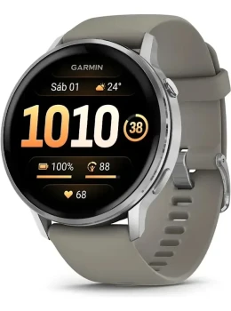 Relógio Garmin Venu 4 Cinza 45mm