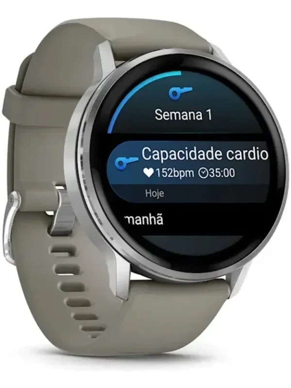 Relógio Garmin Venu 4 Cinza 45mm