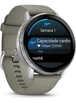 Relógio Garmin Venu 4 Cinza 45mm