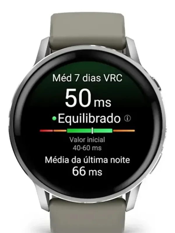 Relógio Garmin Venu 4 Cinza 45mm