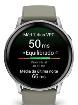 Relógio Garmin Venu 4 Cinza 45mm
