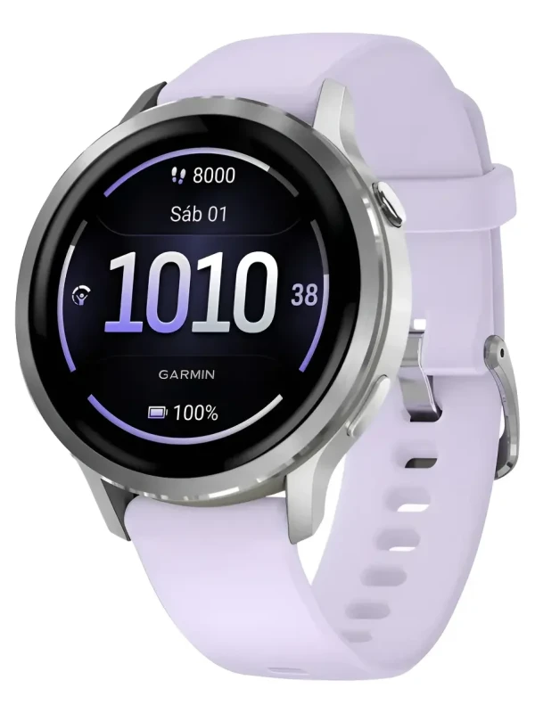 Relógio Garmin Venu 4 Lilás 41mm
