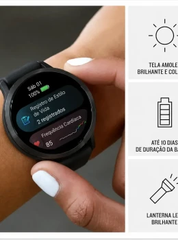 Relógio Garmin Venu 4 Preto 41mm
