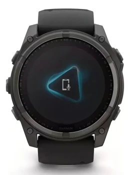 Relógio Garmin Fênix 8 Saphire Solar 51mm Carbon Gray