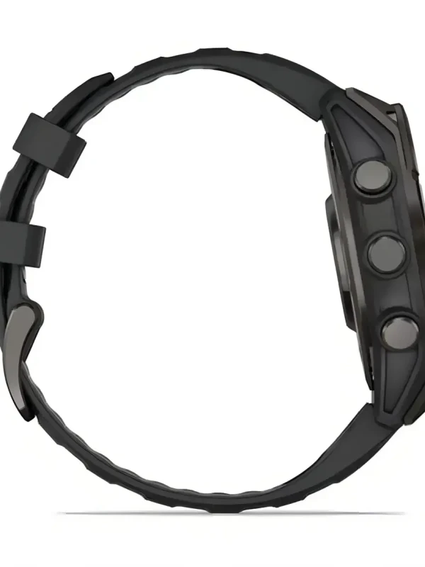 Relógio Garmin Fênix 8 Amoled Saphire 47mm Carbon Gray