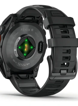 Relógio Garmin Fênix 8 Amoled 47mm Carbon Gray