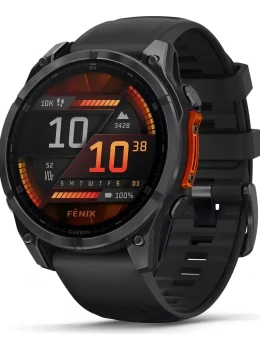 Relógio Garmin Fênix 8 Amoled 47mm Carbon Gray