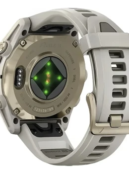 Relógio Garmin Fênix 8 Amoled 43mm Soft Gold
