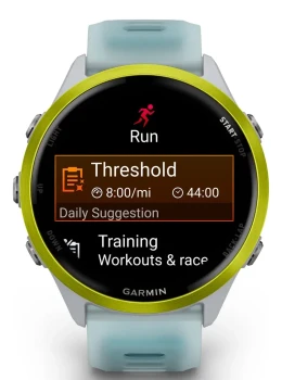 Relógio Garmin Forerunner 570 47mm Branco Azul