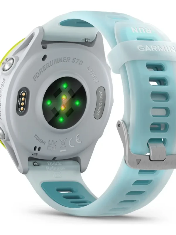 Relógio Garmin Forerunner 570 47mm Branco Azul