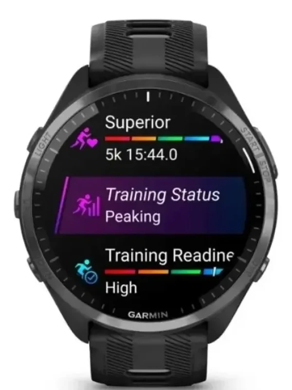 Relógio Garmin Forerunner 965 47mm Preto