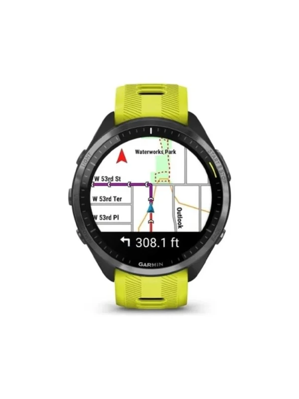 Relógio Garmin Forerunner 965 Amarelo 47mm