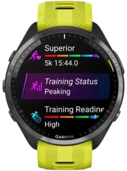 Relógio Garmin Forerunner 965 Amarelo 47mm