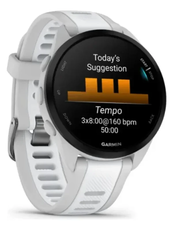 Relógio Garmin Forerunner 165 Branco GPS