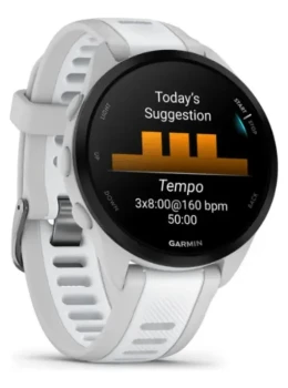 Relógio Garmin Forerunner 165 Music Branco GPS