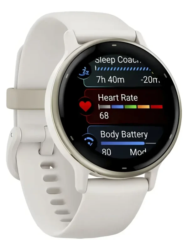 Relógio Garmin Vivoactive 5 Marfim Dourado