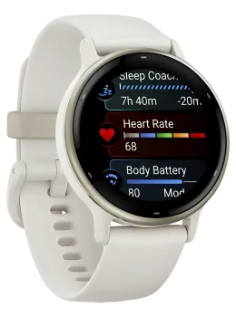 Relógio Garmin Vivoactive 5 Marfim Dourado