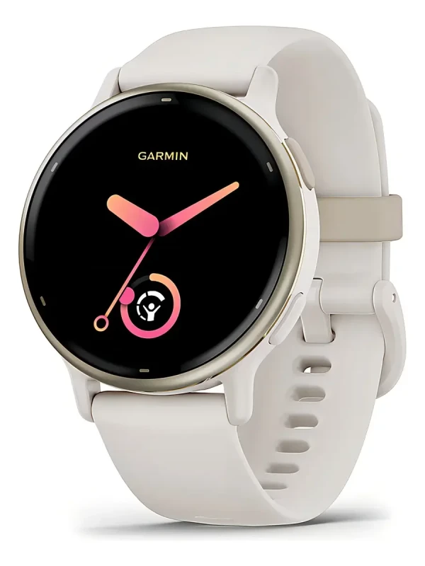 Relógio Garmin Vivoactive 5 Marfim Dourado