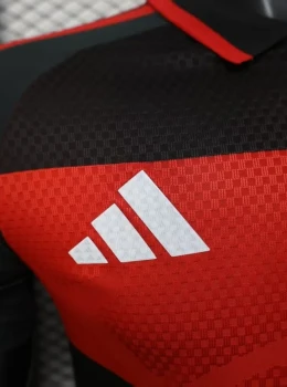 Camisa Flamengo I 26/27 s/n Jogador Adidas Masculina - Vermelho+Preto