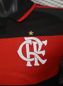 Camisa Flamengo I 26/27 s/n Jogador Adidas Masculina - Vermelho+Preto