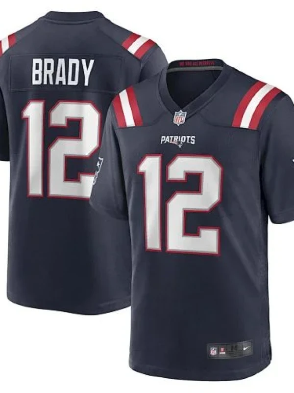 Jersey NFL New England Patriots Player Tom Brady Marinho Nike - Game Jersey