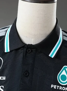 F1 Racing Mercedes-AMG 2026 Driver Black POLO