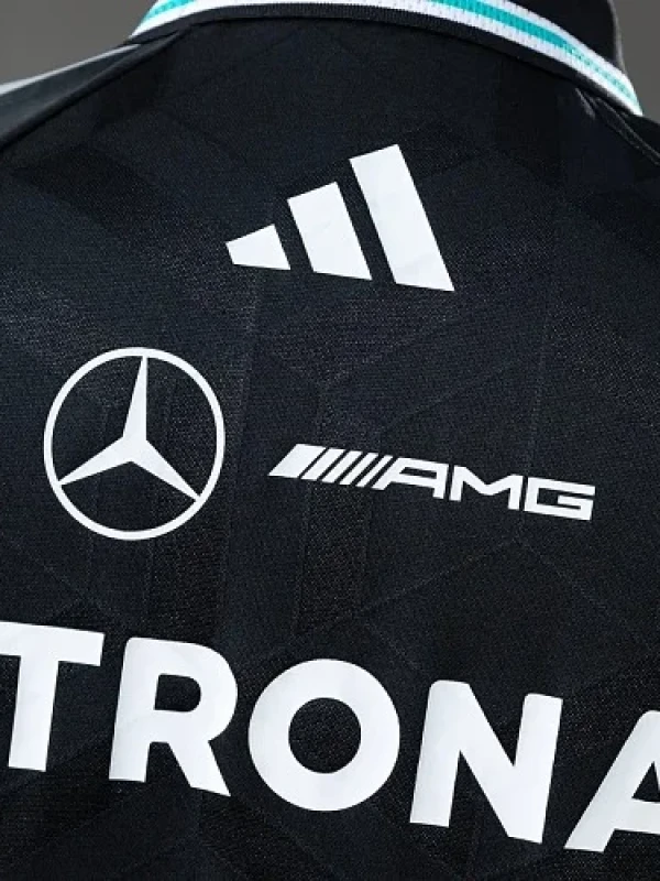 F1 Racing Mercedes-AMG 2026 Driver Black POLO