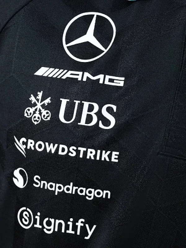 F1 Racing Mercedes-AMG 2026 Driver Black POLO