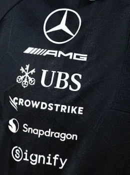 F1 Racing Mercedes-AMG 2026 Driver Black POLO