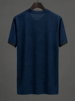 Camisa Retro 19/20 do Real Madrid Azul Marinho