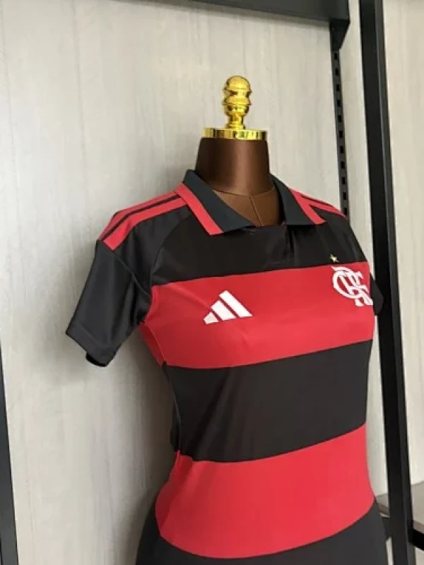 Camisa Flamengo I 26/27 s/n Torcedor Adidas Feminina
