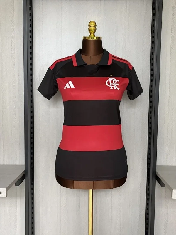 Camisa Flamengo I 26/27 s/n Torcedor Adidas Feminina