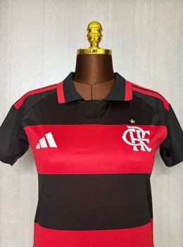 Camisa Flamengo I 26/27 s/n Torcedor Adidas Feminina