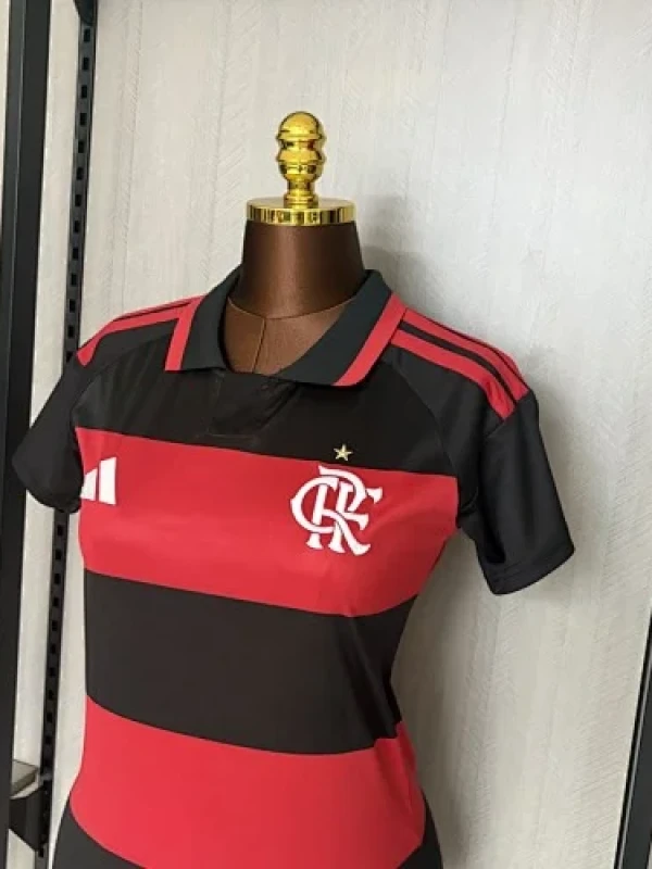 Camisa Flamengo I 26/27 s/n Torcedor Adidas Feminina