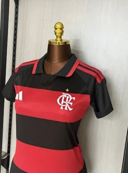 Camisa Flamengo I 26/27 s/n Torcedor Adidas Feminina