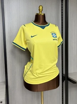 Camisa Brasil Nike I 2026/27 Torcedora Pro Feminina