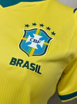 Camisa Brasil Nike I 2026/27 Torcedora Pro Feminina
